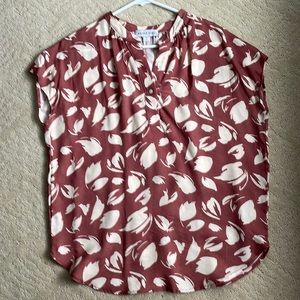 Tencel short sleeve blouse